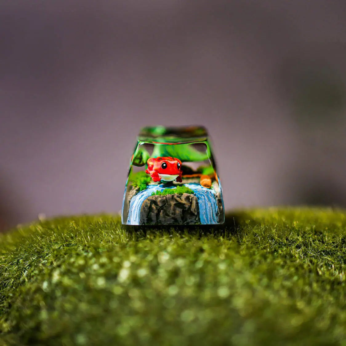 Red Toad Artisan Keycap – A Lucky Handmade Keycap for Mechanical Keyboards