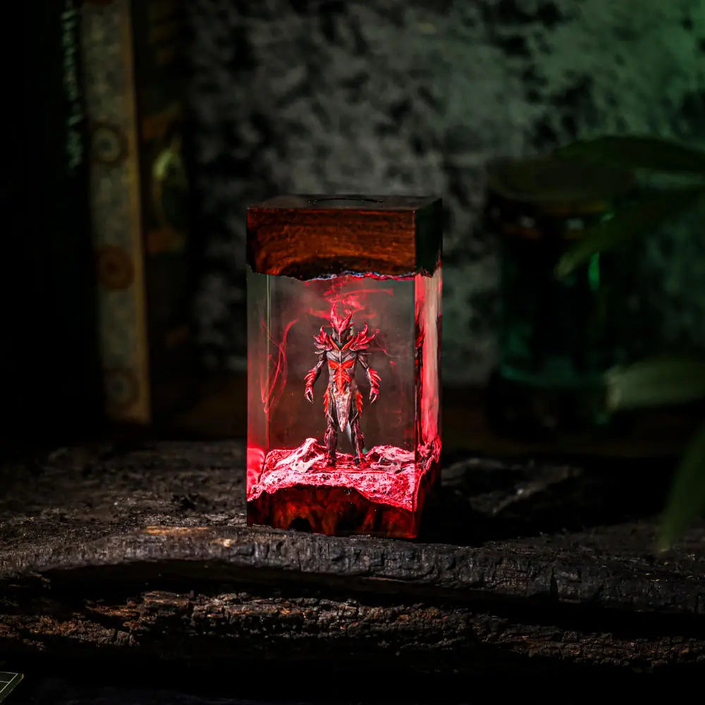 Skyrim Daedric Warrior Night Light