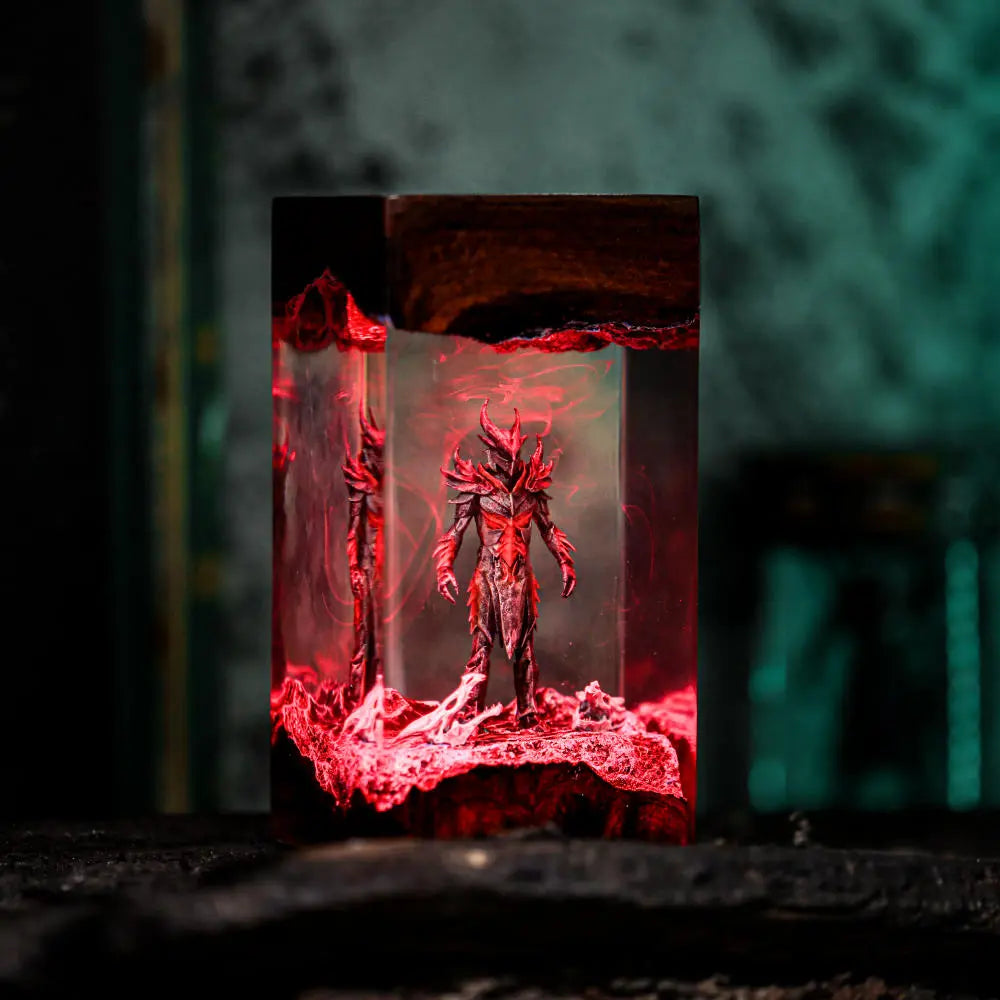 Skyrim Daedric Warrior Night Light
