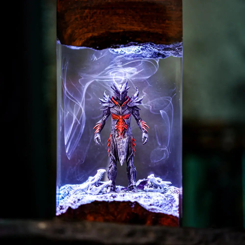 Skyrim Daedric Warrior Night Light