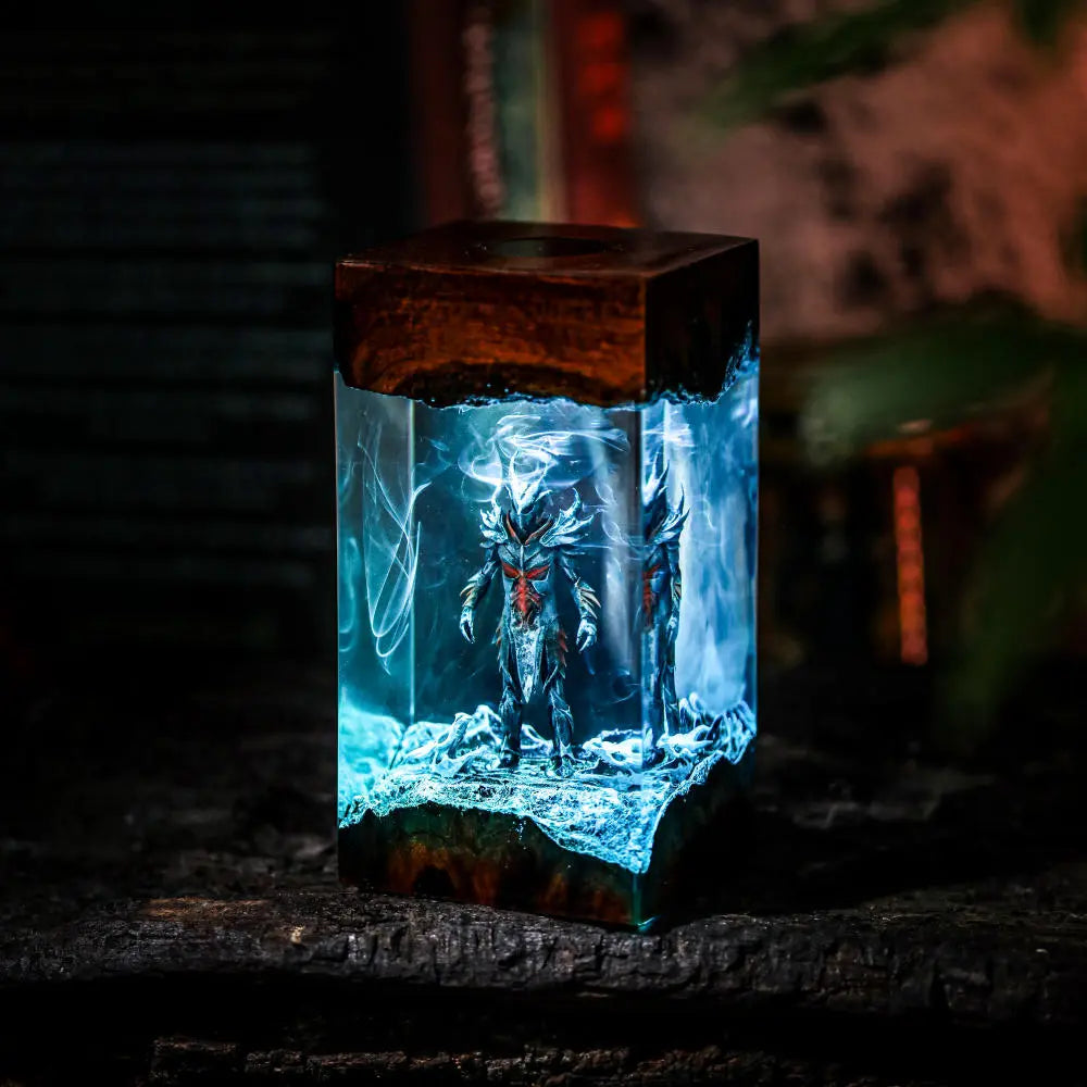 Skyrim Daedric Warrior Night Light