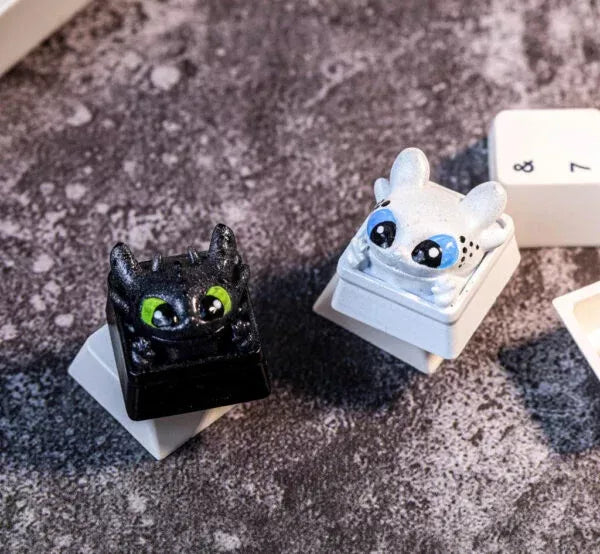 Toothless 3D Artisan Keycaps