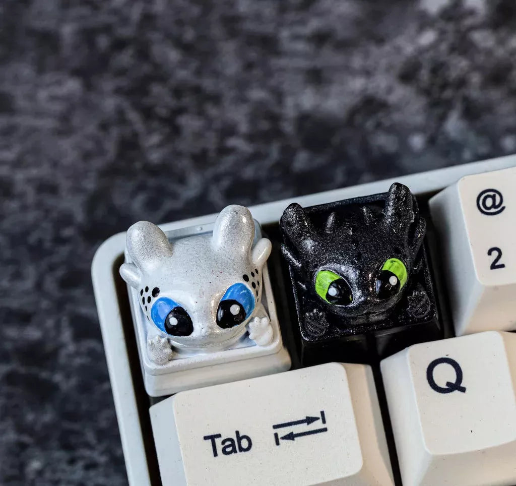 Toothless 3D Artisan Keycaps
