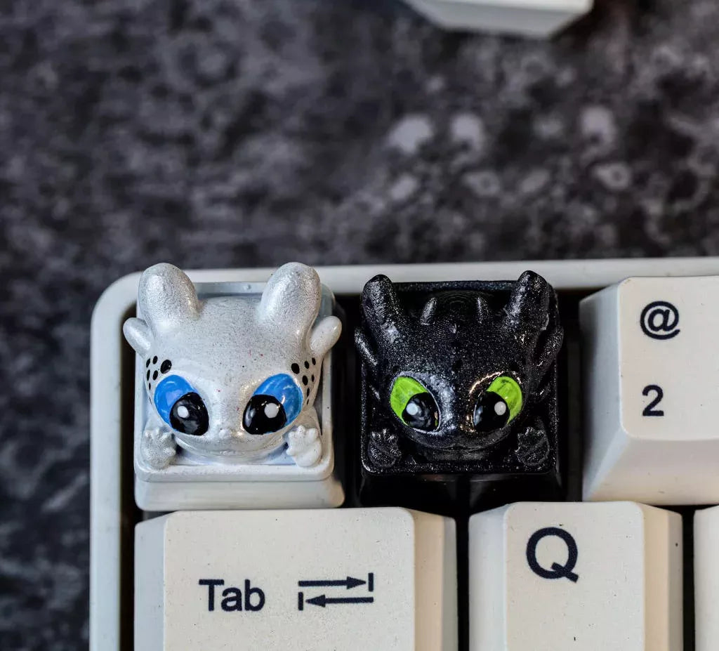 Toothless 3D Artisan Keycaps