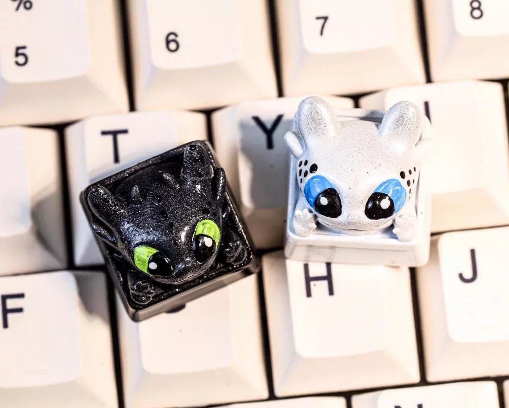 Toothless 3D Artisan Keycaps