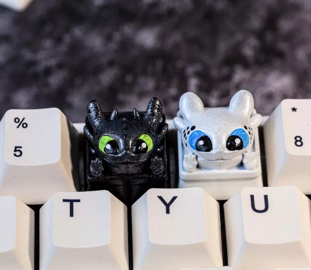 Toothless 3D Artisan Keycaps