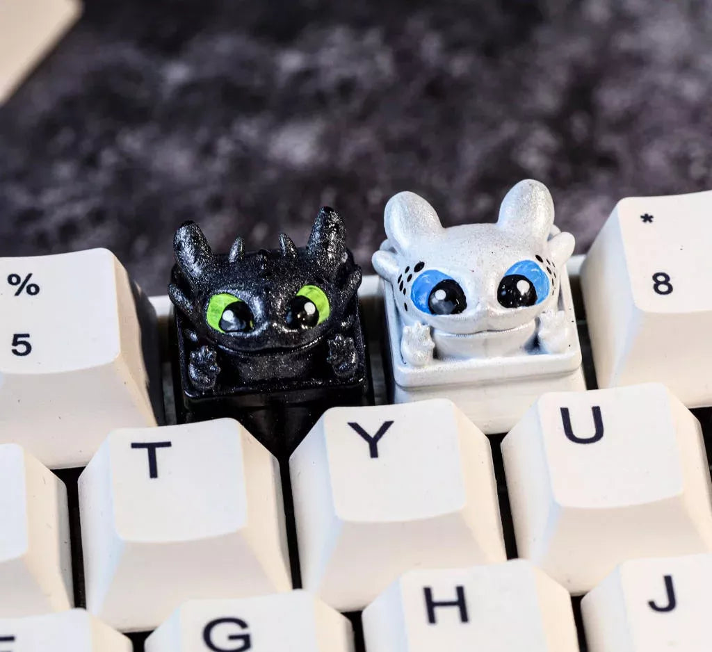 Toothless 3D Artisan Keycaps
