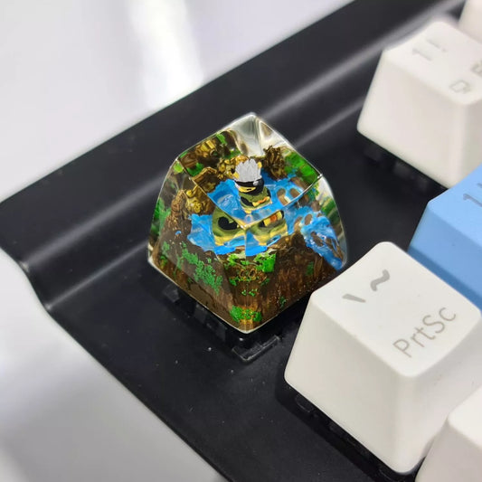 Pikachu Cosplay NARUTO Artisan Keycaps