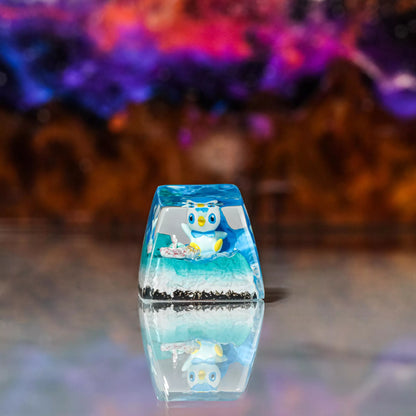 Piplup Artisan Keycaps
