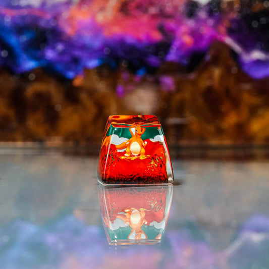Charizard Artisan Keycaps