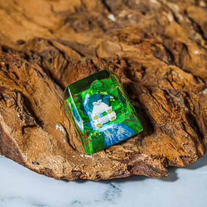 Snorlax Artisan Keycaps