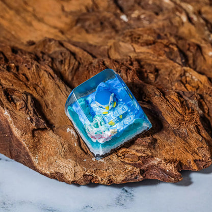 Piplup Artisan Keycaps