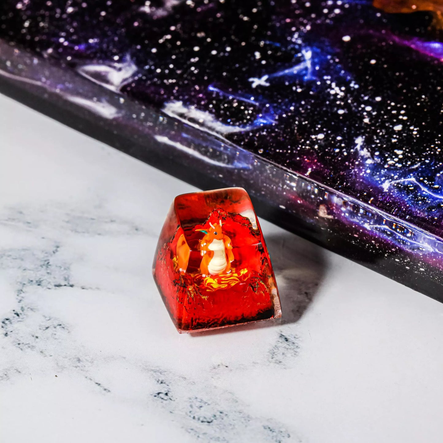 Dragonite Artisan Keycaps
