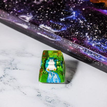 Snorlax Artisan Keycaps