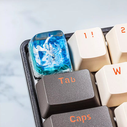 Lugia Artisan Keycaps