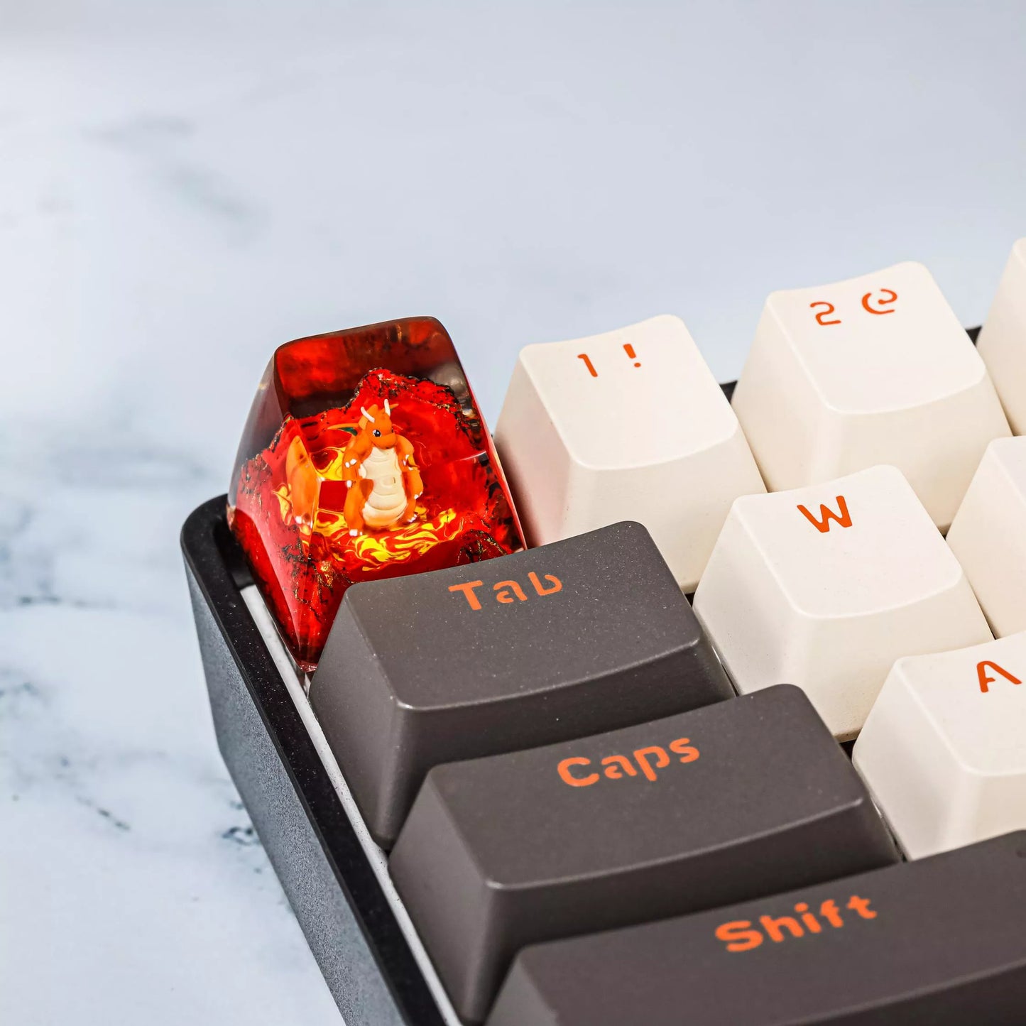 Dragonite Artisan Keycaps