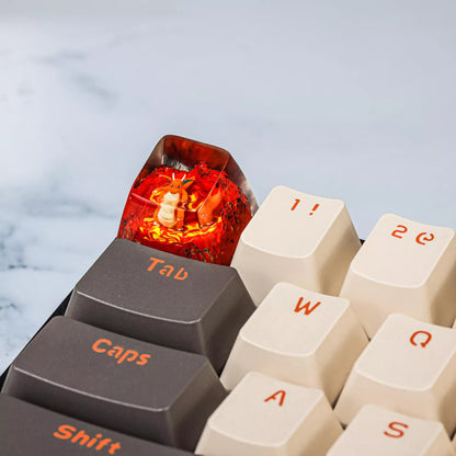 Dragonite Artisan Keycaps