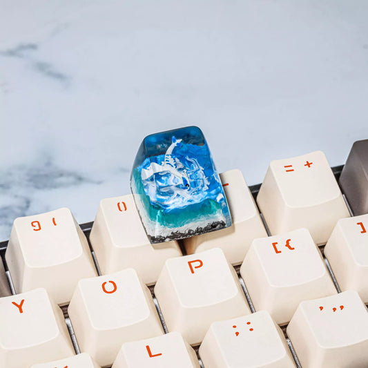 Lugia Artisan Keycaps