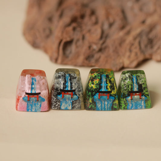 Torii Gate Artisan Keycap 4 Seasons