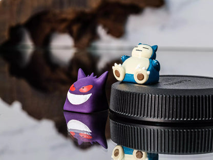 Snorlax & Psyduck 3D Artisan Keycaps