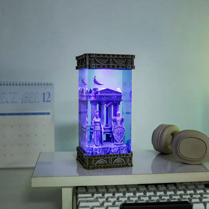 Ancient Greek Temples Night Lamp