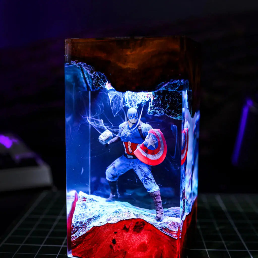 Captain America Night Light