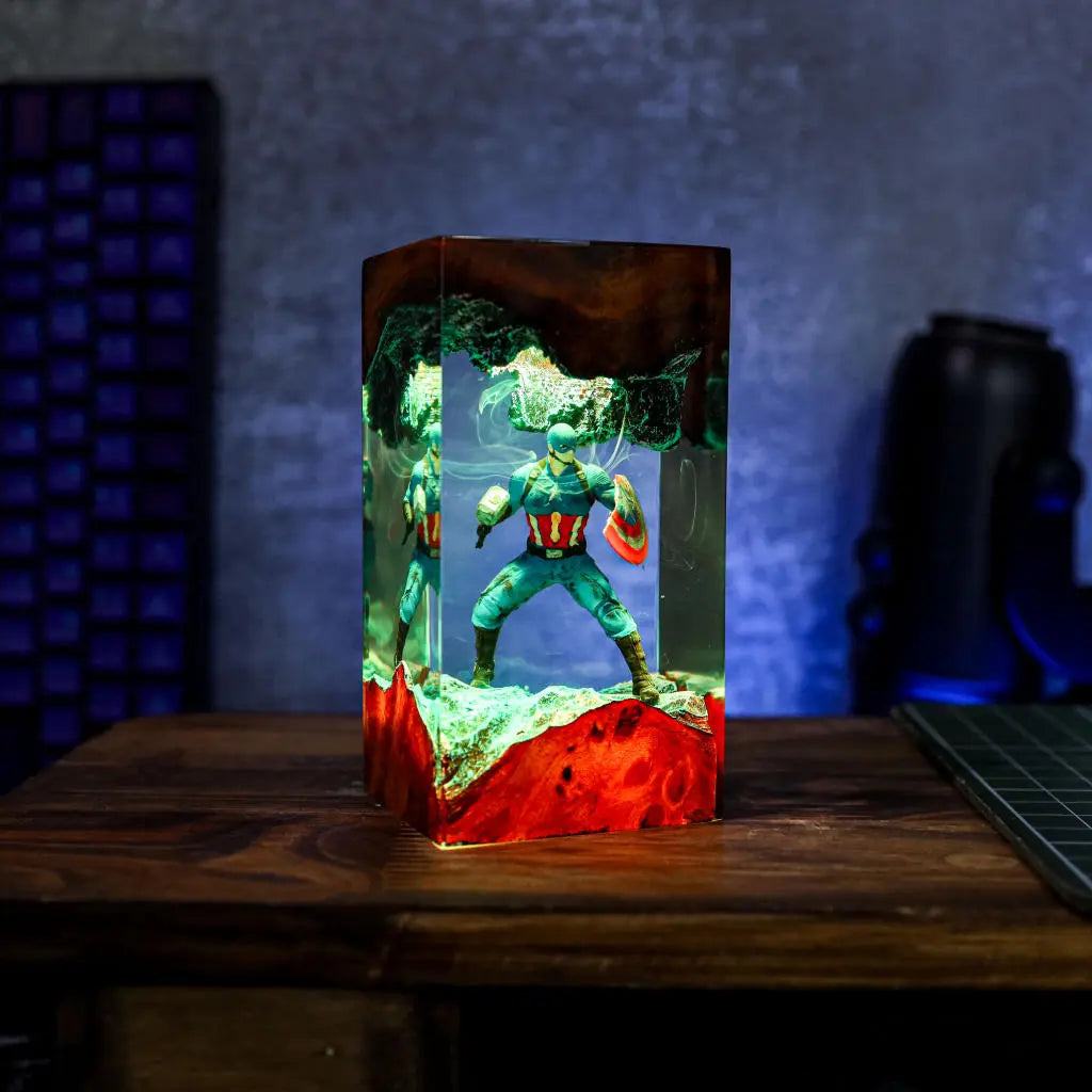 Captain America Night Light