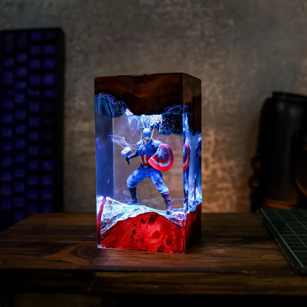 Captain America Night Light