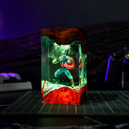 Captain America Night Light
