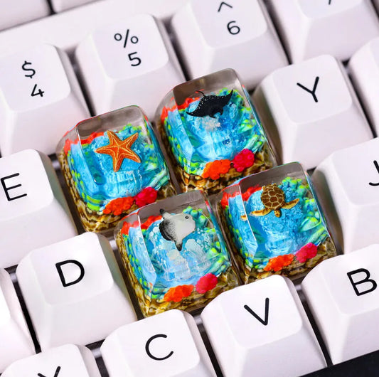 Sea Creature Artisan Keycap – Dive into the Depths of Creativity