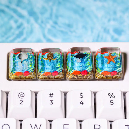 Sea Creature Artisan Keycap – Dive into the Depths of Creativity