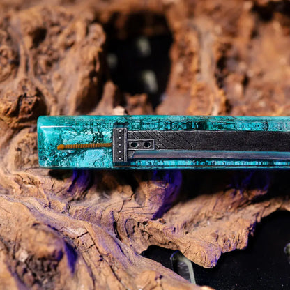 Buster Sword Artisan Spacebar – Handcrafted Resin Keycap for Mechanical Keyboards