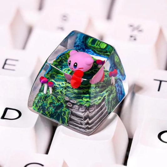 Kirby Artisan Keycap Ver 2 – A Whimsical Touch for Your Keyboard
