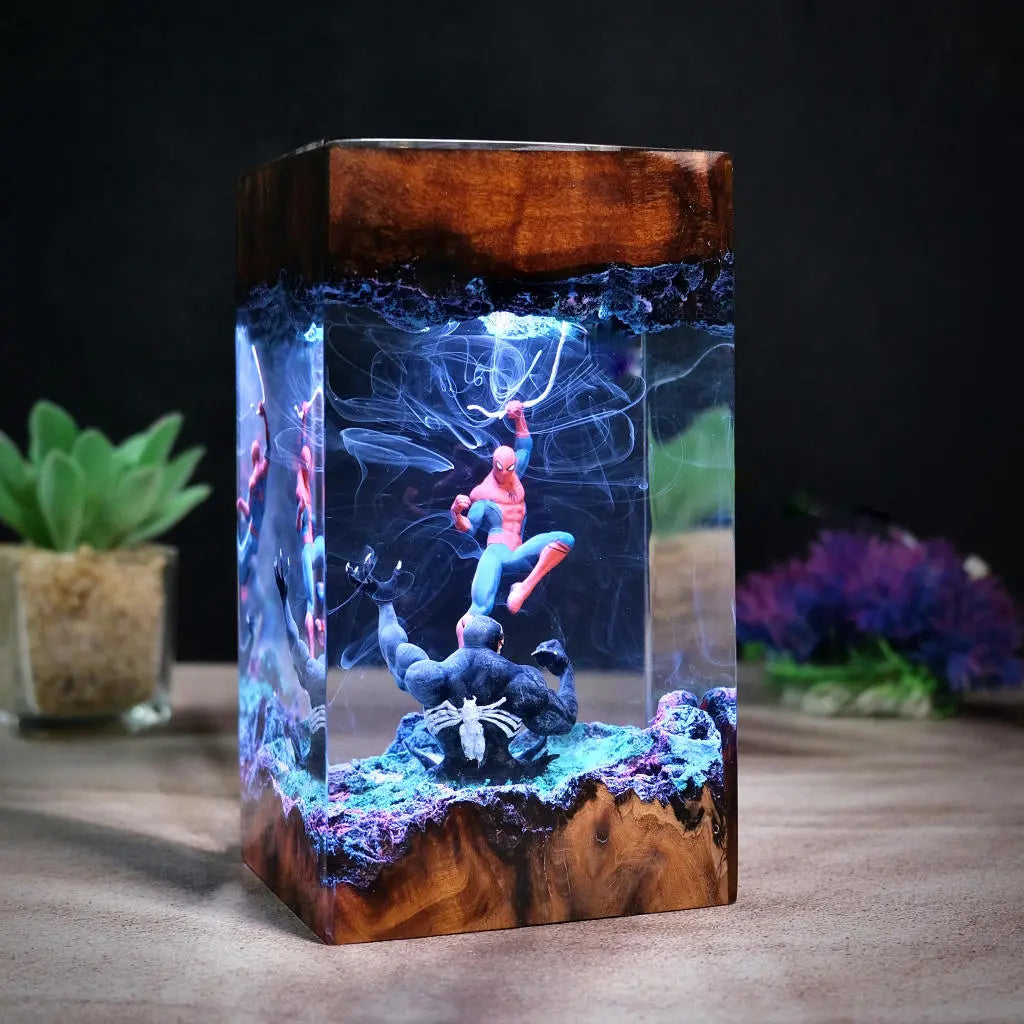 Spider-Man vs Venom Night Light