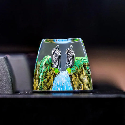 The Argonath Artisan Keycap – Guardians of the Keyboard Realm