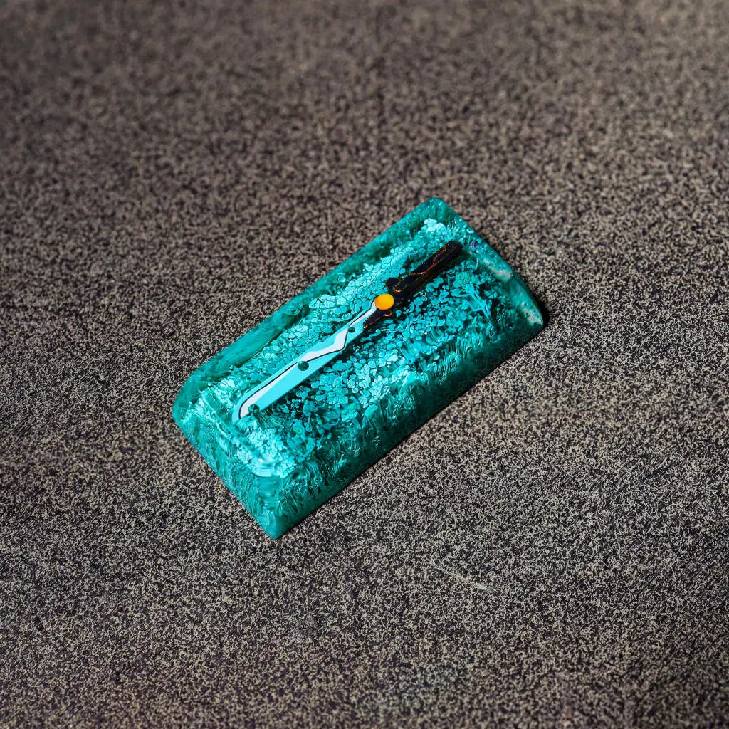 Zelda Guardian Sword Backspace Keycap – The Spirit of the Hero at Your Fingertips