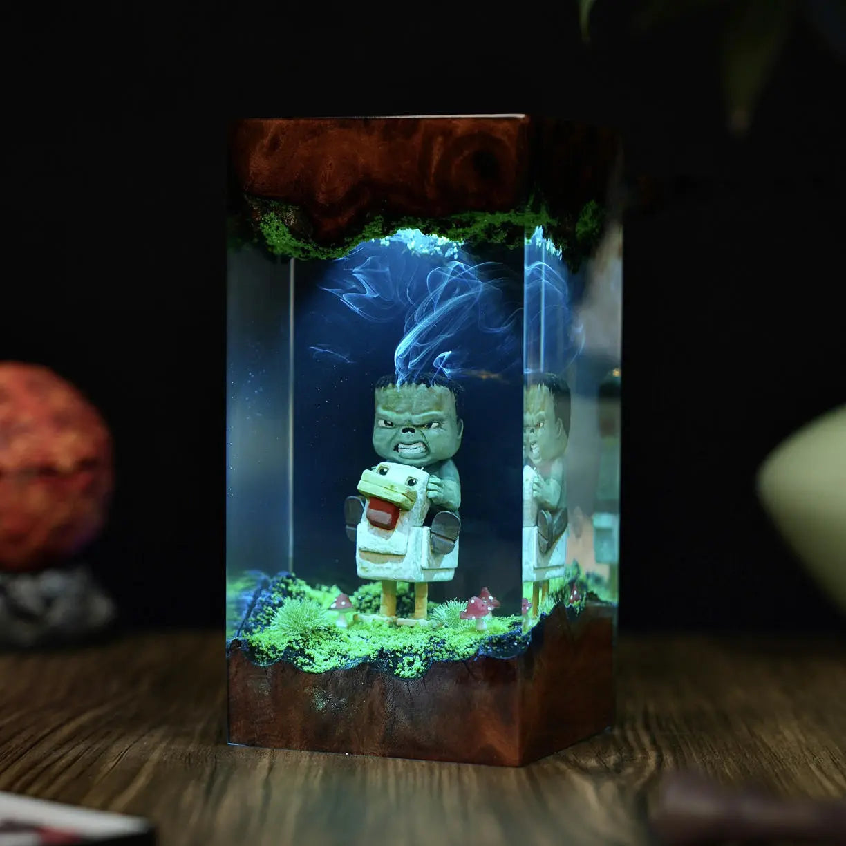 Chicken Jockey Minecraft Night Light