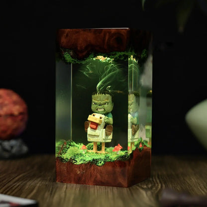 Chicken Jockey Minecraft Night Light