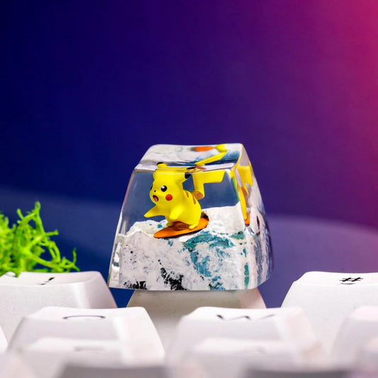 Surfing Pikachu Pokémon Keycap