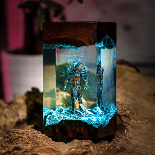 Skyrim Daedric Warrior Night Light