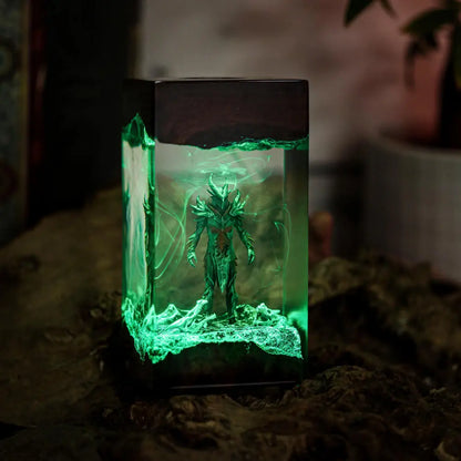 Skyrim Daedric Warrior Night Light
