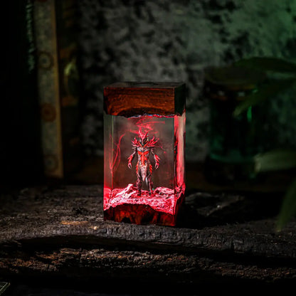 Skyrim Daedric Warrior Night Light