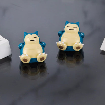 Snorlax & Psyduck 3D Artisan Keycaps