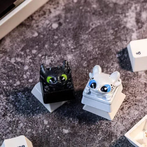 Toothless 3D Artisan Keycaps