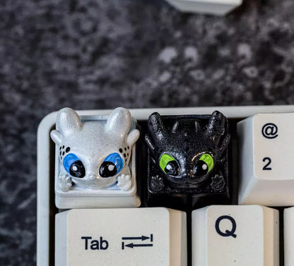 Toothless 3D Artisan Keycaps